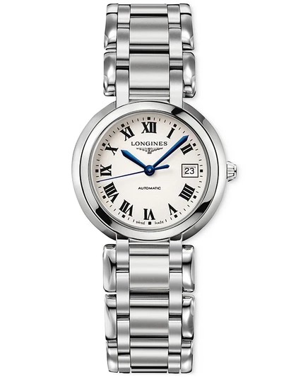 Женские автоматические часы Longines PrimaLuna 30 мм, стальные
