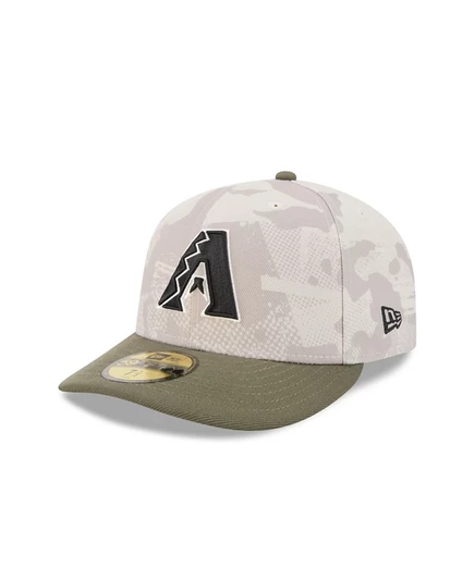 Мужская кепка New Era 59FIFTY Diamondbacks, светло-бежевая