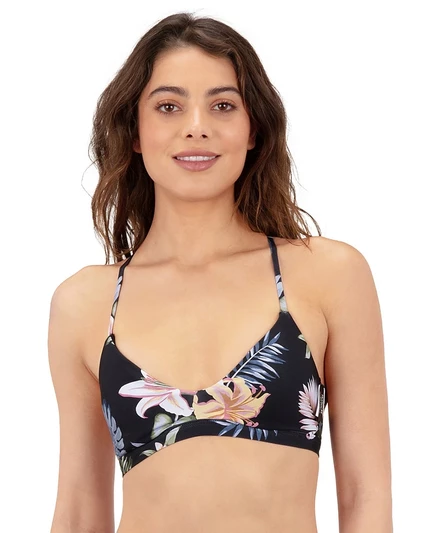 Женский лиф бикини Hurley Lily Lux регулируемый, черный