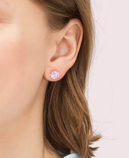Серьги-пусеты kate spade new york brilliant statements trio, розовые