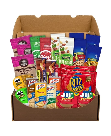 Набор закусок snackboxpros on the go, 27 шт