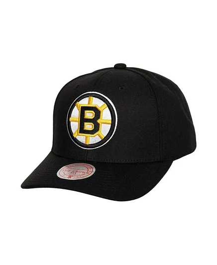 Мужская кепка Mitchell & Ness Bruins Team Ground, черная