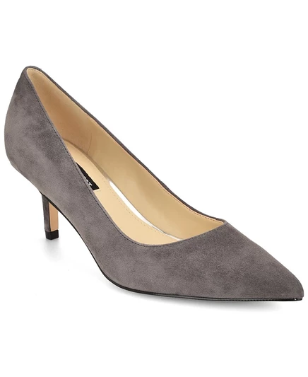 Женские туфли Nine West Arlene на мини-каблуке, темно-серая замша
