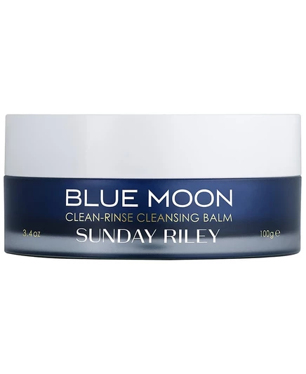 Очищающий бальзам-ополаскиватель Sunday Riley Blue Moon Clean, 3,4 унции. белый