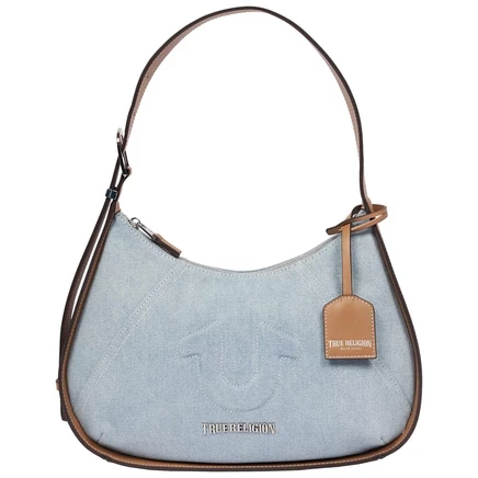 Женская сумка-хобо True Religion Raised Horseshoe, синяя