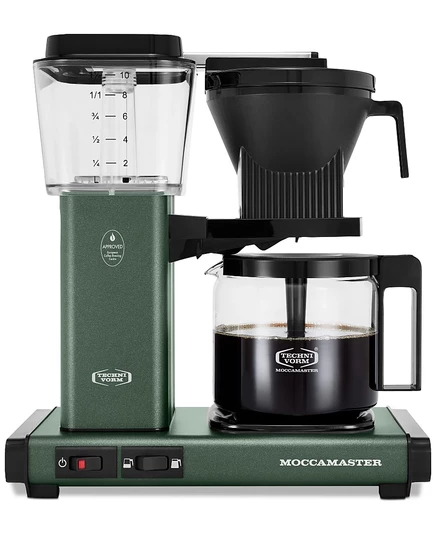 Кофеварка Moccamaster KBGV Select со стеклянной колбой 1,18 л, синяя