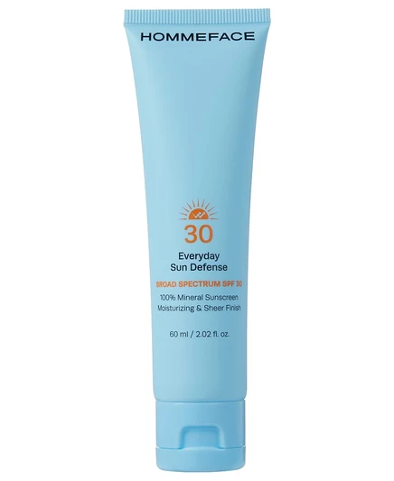 Солнцезащитный крем для лица HommeFace SPF 30, 57 г, белый