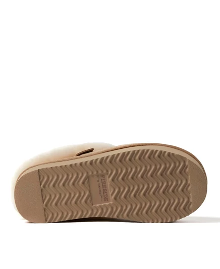Женские ботинки на платформе из натуральной овечьей шерсти Bendigo от Fireside by Dearfoams sand