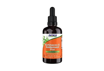 БАД NOW Foods Echinacea & Goldenseal Plus, 57 г