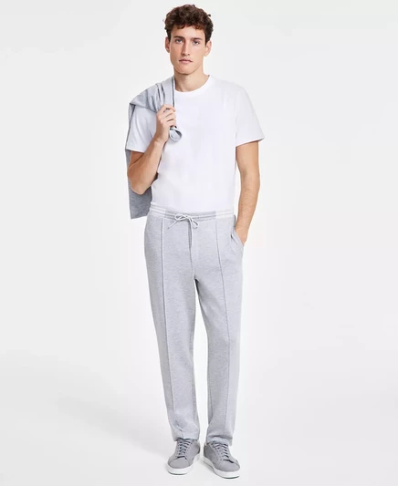  Мужские брюки на завязках Alfatech, эксклюзивно в Macy's casual grey heather