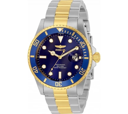 Мужские часы Invicta Pro Diver 33268 кварцевые, серебристые