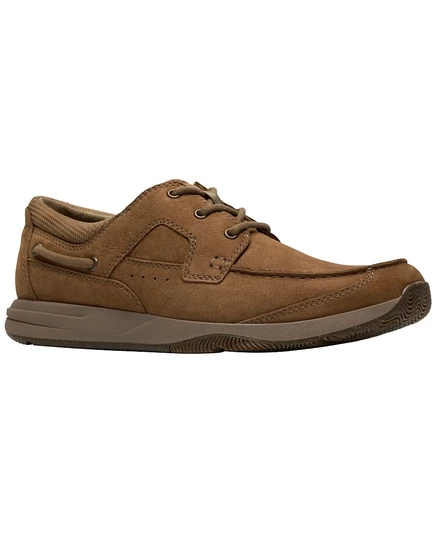 Мужские туфли Clarks Sailview на шнуровке, коричневые
