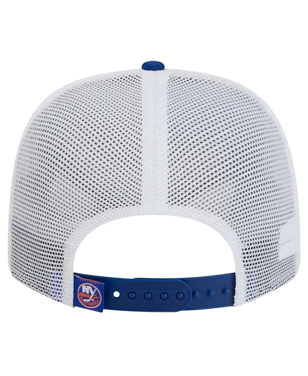 Мужская кепка New Era Royal/White New York Islanders Core Trucker 9SEVENTY с эластичной застежкой royal, white