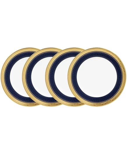 Набор тарелок Noritake Odessa 16,5 см, кобальтовый/золотой