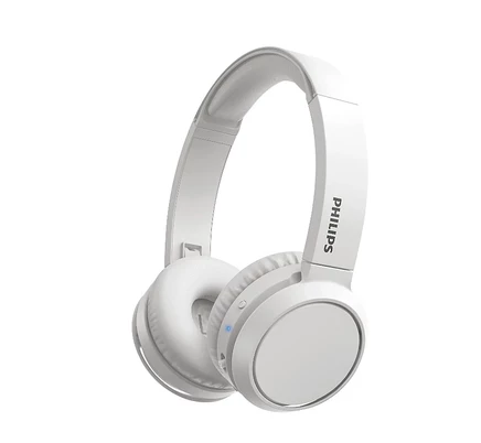 Беспроводные наушники-вкладыши PHILIPS, Bluetooth 5.0, Время воспроизведения 29 часов, Быстрая зарядка, Складные, Легкие, Встроенный микрофон, Глубокие басы, белый