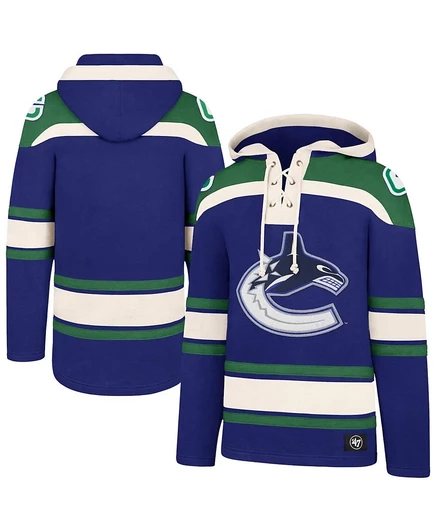 Мужское худи '47 Brand Vancouver Canucks, синее
