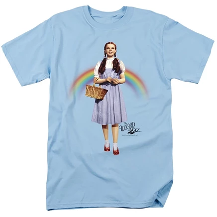 Унисекс футболка Wizard of Oz Over the Rainbow, синяя