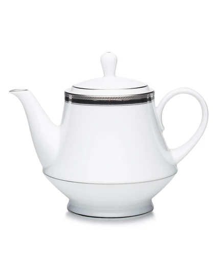 Заварочный чайник Noritake Austin Platinum 1124 мл, черный