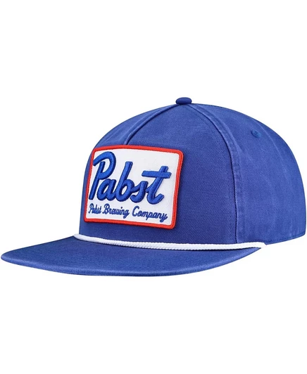 Мужская кепка для гольфа Lids Blue Pabst с голубой лентой, регулируемой веревкой blue