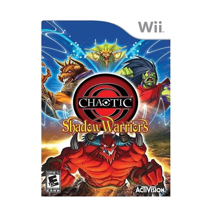 Видеоигра Nintendo Chaotic: Shadow Warriors для Wii, белая