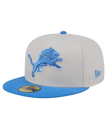 Мужская приталенная шляпа New Era Detroit Lions Stoney 59 размера 
