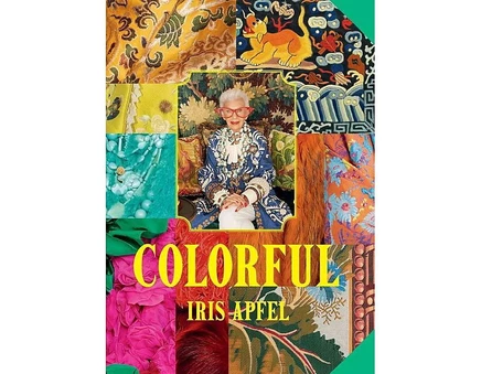 Книга Iris Apfel Colorful, твердый переплет, белая