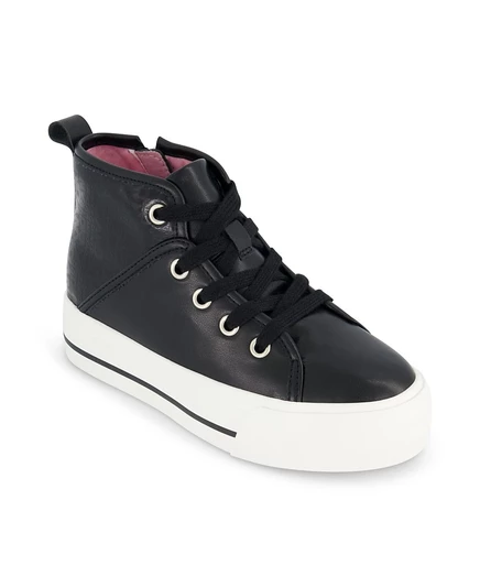 Кроссовки для девочек DKNY Katie Linda высокие, черные