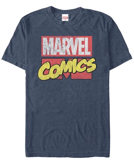 Мужская футболка Fifth Sun Marvel Iron Fist, короткий рукав, синяя