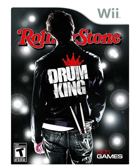 Видеоигра 505 Games Rolling Stones Drum King для Wii