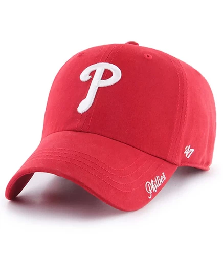 Женская кепка 47 Brand Miata Philadelphia Phillies, красная