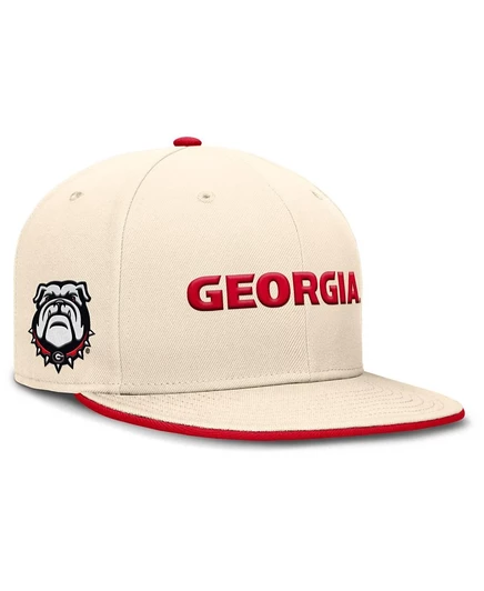Мужская кепка Nike Primetime Georgia Bulldogs, белая
