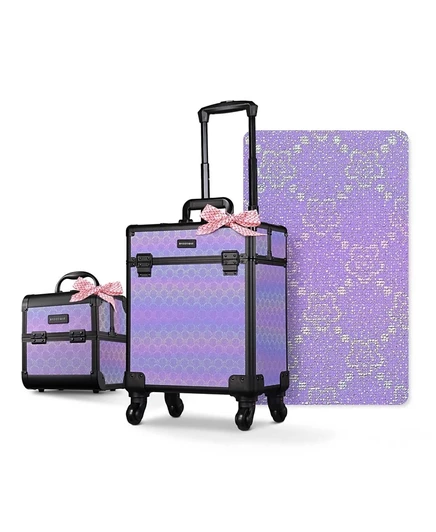 Кейс для косметики Byootique 2 в 1, фиолетовый