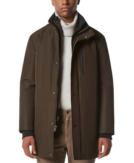 Мужской плащ Marc New York Picton City Rain, коричневый