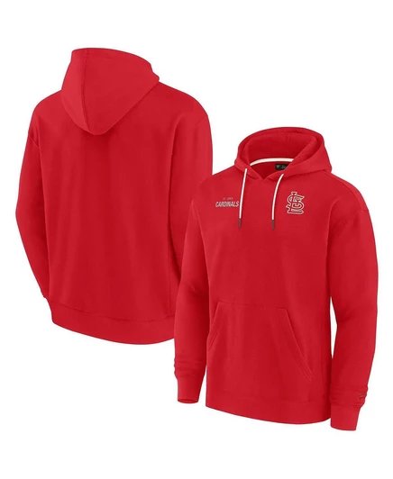 Унисекс худи Fanatics Signature St. Louis Cardinals, красное