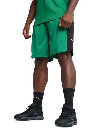 Мужские баскетбольные шорты Puma Shot Blocker, зеленые