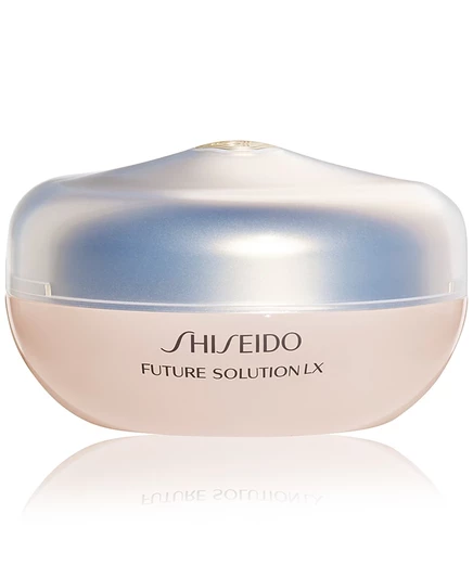 Рассыпчатая пудра shiseido future solution lx, белая