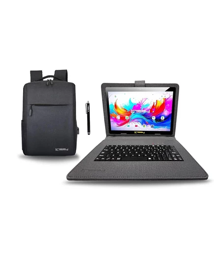 Планшет LINSAY 10.1″ Octa‑Core 4/256 ГБ Android 15, черный