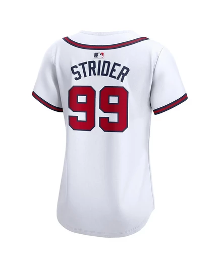 Женская спортивная майка Nike Spencer Strider White Atlanta Braves Home Limited Player Jersey white