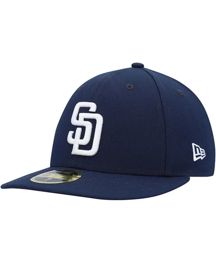 Мужская бейсболка New Era 59FIFTY Padres, темно-синяя
