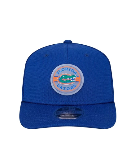 Мужская кепка Royal Florida Gators от New Era с заплатками и регулируемой по длине застежкой-молнией 9SEVENTY royal