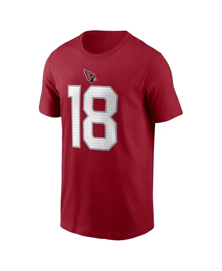 Мужская футболка Nike с именем и номером Marvin Harrison Jr. Cardinal Arizona Cardinals от Nike cardinal