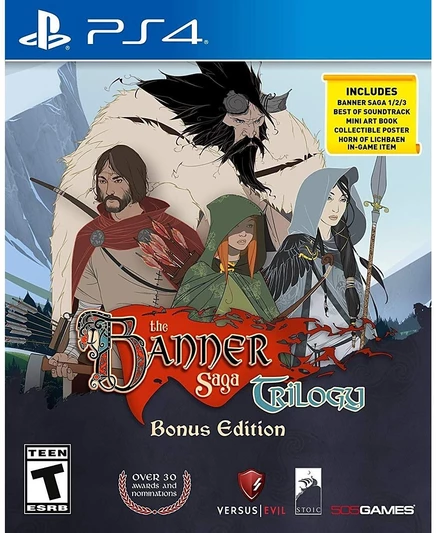 Видеоигра 505 Games Banner Saga Trilogy PS4, многоязычная