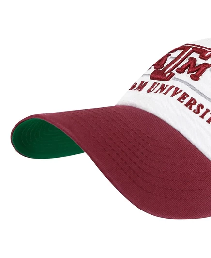 Брендовая мужская белая шляпа Texas A & M Aggies Gridiron Clean Up с регулируемой длиной 47 года от бренда Texas A & M Aggies. white