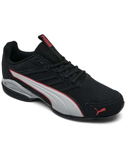 Повседневные мужские кроссовки Puma из электро-синтетической кожи от Finish Line black