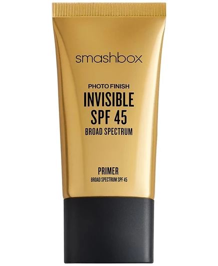 Грунтовка Smashbox Photo Finish Invisible SPF 45 широкого спектра действия, 0,34 жидких унции. белый