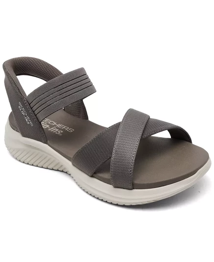  Женские слипоны: Ultra Flex 3.0 - босоножки на шнуровке Never Netter от Finish Line dark taupe