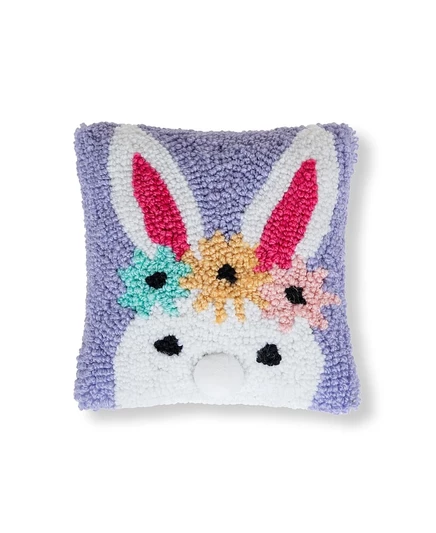 Декоративная подушка C & F Home Easter Bunny 20×20 см, лавандовая