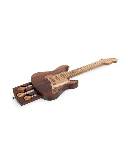 Набор для сыра Toscana Guitar Legend из 10 предметов, коричневый