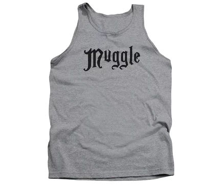 Мужская майка Harry Potter Muggle, серая