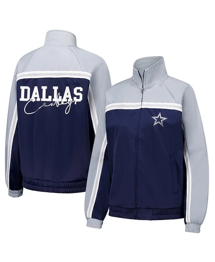 Женская спортивная куртка G-III 4her by Carl Banks Dallas Cowboys, темно‑синяя